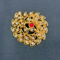 ราคา เข็มกลัด ติดสังวาลย์ เข็มกลัดติดเสื้อ เข็มกลัดชุดไทย สีเงินสีทอง (21114498849)