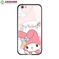 ราคา Jinsouwe เคสโทรศัพท์เคส Oppor9s OPPO R9S สำหรับเด็กหญิงเด็กชายการ์ตูน Koulomi My Melody ปลอกกระจกเทมเปอร์ (20954017802)
