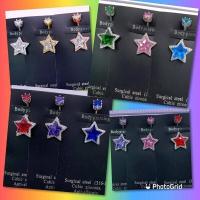 ราคา จิวสะดือ งานเกาหลี สแตนเลสแท้ ประดับคริสตัลแท้ swarovski ขนาดก้าน 1 6 mm ความยาวทั้งหมด 2 5 cm สินค้าจริงสวยงามมาก งานพรีเมี่ยม (16258869672)