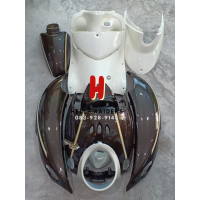 ราคา เฟรม ชุดสี ฟีโน่ Yamaha Finoเก่า ฟีโน่คาบู ปี 2007 2012 เกย์เดียว 10ชิ้น เกย์แยก 9 ชิ้น ABS แท้ มีประกัน (18800806887)