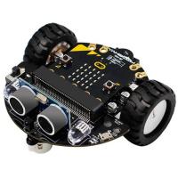 ราคา Robot Programmable Robotic Kit Based on BBC Microbit V2 and V1 for STEM Coding Education with Chargeable Battery (18164985068)