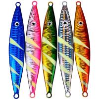 ราคา PROBEROS 1PC Sinking เหยื่อล่อปลาจิ๊กโลหะ60G 80G 100G 120G 160G 200G เหยื่อตกปลา Bionic ยาวตกปลาเหยื่อน้ำเค็ม Jigging Lure 80G อุปกรณ์ตกปลา Luminous Lure Jig LF111 (9819825792)