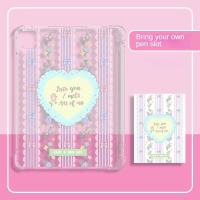 ราคา เคส พร้อมช่องใส่ปากกา สองด้าน สําหรับ iPad air4 10 9 นิ้ว pro 2021 mini 5 2019 air 3 10 5 2 2018 9 7 6th 9 10 2 Mini6 12 9 (19387219014)