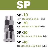 ราคา ข้อต่อลมสวมหัวคอปเปอร์ แบบสวมสายลมข้อต่อคอปเปอร์สวมสายลมรุ่น pp sp pf sf ph pm sm 10 20 30 40 (19164947028)