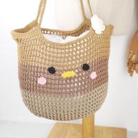 ราคา กระเป๋าเชือกฟอก กระเป๋าถักโครเชต์ มีหน้าตา (20461680504)