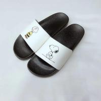 ราคา Slippers sandals ins wind Snoopy slippers indoor and outdoor slippers bathroom non slip couple slippers (16494009503)