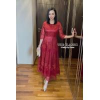 ราคา เดรสยาวแขนสามส่วน เดรสยาวปักมุก M 5XL มี2สี เดรสกลิตเตอร์ ชุดราตรียาว เดรสปักเลื่อม ชุดไปงาน ชุดออกงาน ชุดเพื่อนเจ้าสาว เดรสสาวอวบ อ้วน ชุดราตรีสาวอวบ งานป้าย THE CLASSIC (21083555011)