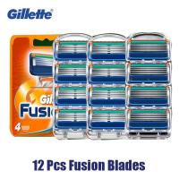 ราคา Gillette Fusion Razor Blades 5 Layers for Man Face Safety Care Manual Shaving Head Replacement Professional Beard Shaver Blades (21017035375)