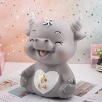 ราคา กระปุกออมสินฝาก B F และใช้งานได้จริงกระปุกออมสินลายวัวน่ารักสำหรับ BF MY ตกแต่งบ้านและสำนักงาน (21104227136)