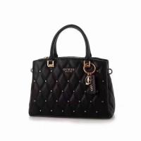 ราคา GUESS New European and American solid color rivets large capacity tote bag briefcase portable single shoulder Messenger womens bag (19709489840)
