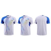ราคา 2022ชุดกีฬาแบดมินตัน Li Ning ใหม่เสื้อยืดเสื้อสตรีแฟชั่นแขนสั้น Li Ning แบดมินตันคนรักเสื้อกีฬาแขนสั้นเสื้อ (18685594709)
