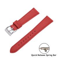 ราคา สายนาฬิกาหนังด้านบนธัญพืชหนัง Saffiano สายนาฬิกาข้อมือยอดนิยมสายนาฬิกาข้อมือ18มม 19มม 20มม 21มม 22มม 23มม 24มม สายหนังเปลี่ยนได้อย่างรวดเร็วสายรัดข้อมือสำหรับผู้ชายและผู้หญิง (19966284135)