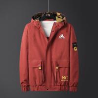 ราคา ของแท้อย่างเป็นทางการ กระเป๋าadidas official store จุด อาดิดาส ผู้ชายฤดูใบไม้ร่วงแฟชั่นเสื้อแจ็คเก็ตเสื้อแจ็คเก็ตหมวก (14250514888)