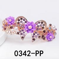 ราคา Korean Style Bowknot Colored Diamond Hairpin Shell Flower Pearl Spring Clip Bridal Wedding Top Clip Hair Accessory Princess Headdress (13893450633)