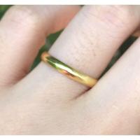 ราคา แหวนเกลี้ยงหน้าเล็กหุ้มเศษทองหนัก 2 สลึง (16530004750)