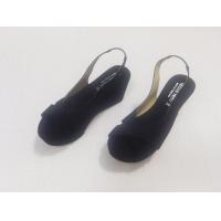 ราคา yeong yeou รองเท้าแตะแฟชั่นเตารีดส้นสูง 3 นิ้วแบบสวมหน้าไขว้รัดส้น รหัส yy2438 (16442233426)