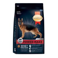 ราคา 3kg อาหารสุนัข Smartheart Power Maxx Whey Protein Dog Food อาหารสุนัข สูตรเวย์โปรตีน สำหรับสุนัขโต 3 กก 1 ถุง อาหารสุนัข (14679656219)
