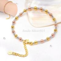 ราคา สร้อยข้อมือเงินแท้ 92 5 Italy ชุบ 3 กษัตริย์ (19760162156)