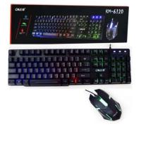 ราคา Keyboard Mouse Gaming Oker Km 6120 (1943074775)