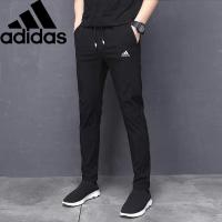 ราคา สต็อกพร้อม Adidas กางเกงทรงสลิมฟิตของผู้ชายกางเกงลำลองอเนกประสงค์มีซิปตรงอินเทรนด์สไตล์เกาหลี (12325778447)