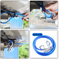 ราคา eyeplay สายลากรถ สลิงลากรถ ตะขอเกี่ยว 2 ด้าน ยาว 5 เมตร ลากได้น้ำหนัก 7 ตัน สายลากรถมีตะขอเกี่ยว เชือกลากรถ เชือกลากรถยนต์ สลิงลากรถยนต์ สายสลิงลากรถ สายสำหรับลากรถยนต์ (11058897276)