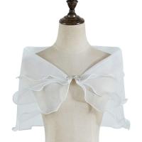 ราคา OKDEALS การจัดเลี้ยงชุดหินแกรนิตโบว์หรูหราคลุมแขนลูกไม้ผ้าคลุมไหล่เจ้าสาวเสื้อคลุมงานแต่งงานคลุมไหล่ (20616366265)