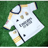 ราคา ชุดบอลเด็กเรอัล มาดริดแมนยู แขนสั้น รุ่นใหม่ล่าสุด 2023 2024 เสื้อพร้อมก (21092638719)