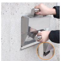 ราคา Cockpit USA เกรียงสแตนเลสฉาบปูน อุปกรณ์ฉาบปูน สแตนเลสฉาบปูน สแตนเลสฉาบปูน เกรียงมือพลาสเตอร์ปูกระเบื้องเครื่องมือตกแต่ง อุปกรณ์ปูกระเบื้อง Stainless steel plaster trowel (19549657881)