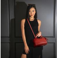 ราคา mini IOTA กระเป๋าถือ กระเป๋าสะพาย หนังแท้ Tomato Red (19530252092)