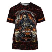 ราคา 3D Harley Davidson T SHIRT A82 (16984147852)