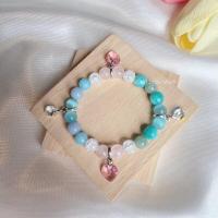 ราคา กำไลหินมงคล หินนำโชค หิน rose quartz amazonite aquamarine cat s eye ice quartz (16612135835)