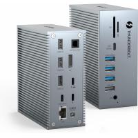 ราคา Thunderbolt 3 Dock TOTU 18 in 1 Thunderbolt 3 USB C Docking Station with 8K DP 1 Gbps Ethernet USB A 10Gbps USB C 3 2 SD TF Audio Optical Out Space Grey Thunderbolt 3 Dock (15263732141)