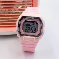 ราคา นาฬิกา K Sport นาฬิกาผู้ชาย นาฬิกา ผู้หญิง นาฬิกาข้อมือลำลอง นาฬิกากันน้ำ 100 ทรงสี่เหลี่ยม สายนาฬิกายางเรซิน หน้าปัด 45 มม ฟังชั่้นครบ (20338594913)