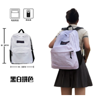 ราคา NQB665เคาน์เตอร์ของแท้ JanSport Jasper คลาสสิกสีทึบกระเป๋าเป้สะพายหลังผู้ชายและผู้หญิงที่มีกระเป๋านักเรียนเดียวกันกระเป๋าคอมพิวเตอร์ (16107325925)