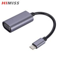 ราคา HIMISS USB C To VGA Cable Adapter Type C To VGA Converter Adapter Cable For TV Monitor Projector Projection Screen Playback (21226308980)