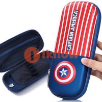ราคา I Know Marvel Cartoon Creative 3d Stationery Boxกล่องดินสอความจุขนาดใหญ่สำหรับเด็กผู้ชายและนักเรียนCaptain America EVA Pencil Case (20418999428)
