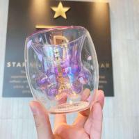 ราคา แก้วแก้วสตาร์บัคฉนวนกันความร้อนสองชั้นสีม่วงดอกซากุระบานแก้วฟักทองฮาโลวีนถ้วยนมกาแฟน้ำดอกซากุระกรงเล็บแมว (20015665896)
