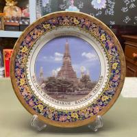 ราคา จานโชว์ลายวัดอรุณราชวราราม จาน ขนาด10นิ้ว จานเบญจรงค์ ลายไทย ของขวัญให้ชาวต่างชาติ ของขวัญงานเกษียณ ของขวัญให้ผู้ใหญ่ (16409109155)
