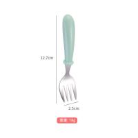 ราคา Children Spoon Forks Box Kids Spoon Fork Set Tableware Kids Tableware Set with Box Infant Feeding Spoon Fork Tools Baby Gadgets greater (17846624694)