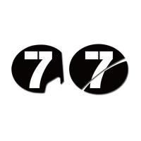 ราคา สติกเกอร์ตัวเลขรถมอเตอร์ไซค์3M อุปกรณ์เสริมสำหรับ Vespa GTS300 Super GTS300ie No 1 2 3 4 5 6 7 8 9 21 23 (18617154162)