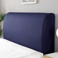 ราคา เตียงผ้าสีทึบปลอกหุ้มหัวไม้กอล์ฟผ้าสแปนเด็กซ์รวมทุกอย่าง Cover Headboard ที่ป้องกันเฟอร์นิเจอร์ยืดหยุ่นสำหรับบ้านโรงแรม (19007977834)