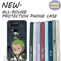ราคา เหมาะสำหรับ Samsung S8 Samsung S8บวก Samsung S9 Samsung S9บวก S10 Samsung Samsung S10 5กรัม Samsung S10บวกปกดีไซน์ใหม่เคส Roronoa Zoro (19961867058)