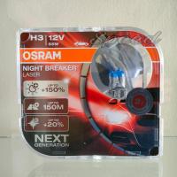ราคา Osram หลอดไฟรถยนต์ Night Breaker Laser 150 4000K H3 แท้ 100 รับประกัน 6 เดือน (14004822063)