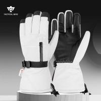 ราคา Fast delivery Tactical Bird 3M Thinsulate cotton long tube plus velvet winter cycling thickened gloves mens antifreeze warm gloves (20507841159)