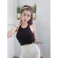 ราคา เสื้อครอปแขนเว้าเนื้อไหมพรม ทรงดีมากเสื้อครอปแขนเว้าเนื้อไหมพรม ทรงดีมาก (7732551822)