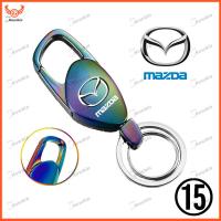 ราคา พวงกุญแจชุดพวงกุญแจโลหะพร้อมโลโก้สำหรับ Mazda (15489416907)