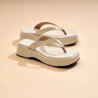 ราคา 25twentyfives Waffle รองเท้าส้นขนมปังหูหนีบ สูง1 5นิ้ว สายคาเฟ่ต้องมี (18002643061)