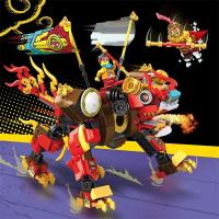 ราคา ตัวต่อใช้ได้กับเลโก้บล็อกตัวต่อตัวต่อโมเดลของเล่นสิงโตสัตว์ป้าทองซีรีส์ราชาลิงสำหรับ8ถึง12ปี80021 (20403017079)