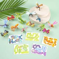 ราคา Handmade Diy Assembled Insect 3D Three Dimensional Puzzle Animal Foam Cartoon Childrens Toy Prize Practical For Primary School Students SEP (20498611738)