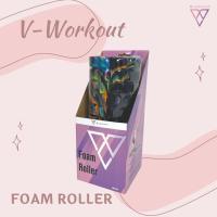 ราคา YOGA ROLLER ลูกกลิ้งโยคะ สีรุ้ง VWO 053 (19409591764)